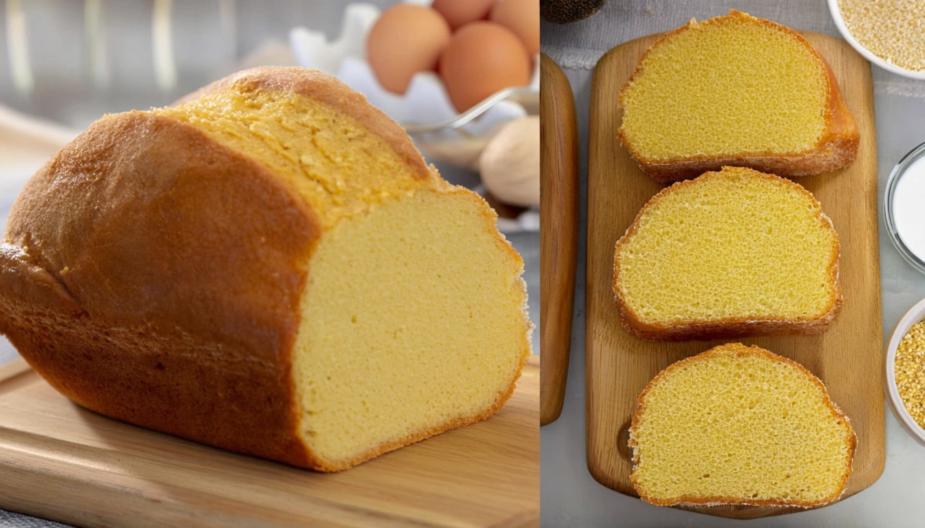 receita pão de fubá fácil