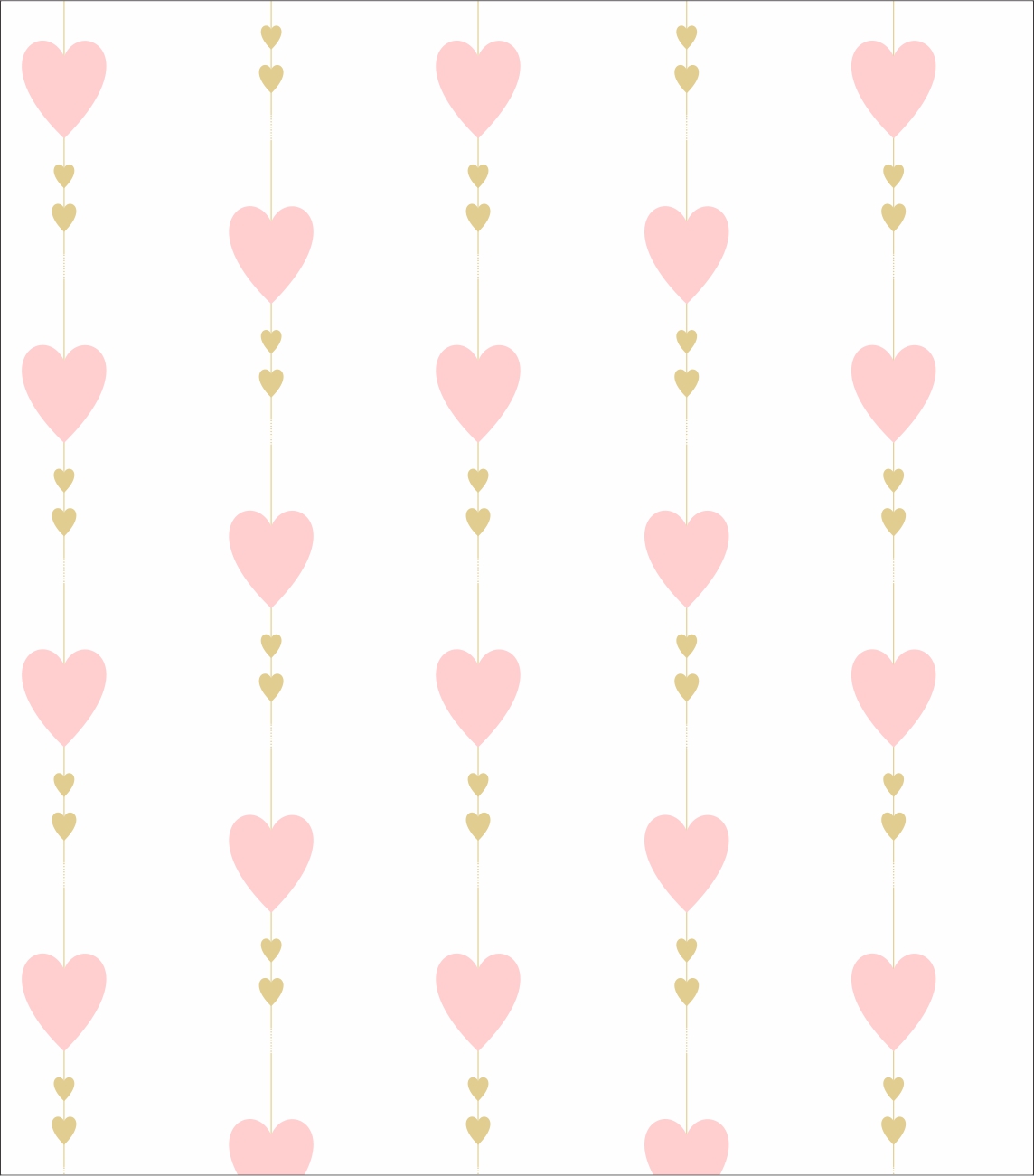 papel de parede de coração animado