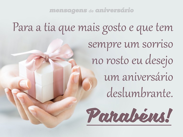 5 Mensagens Engraçadas para Alegrar o Aniversário da Sua Tia