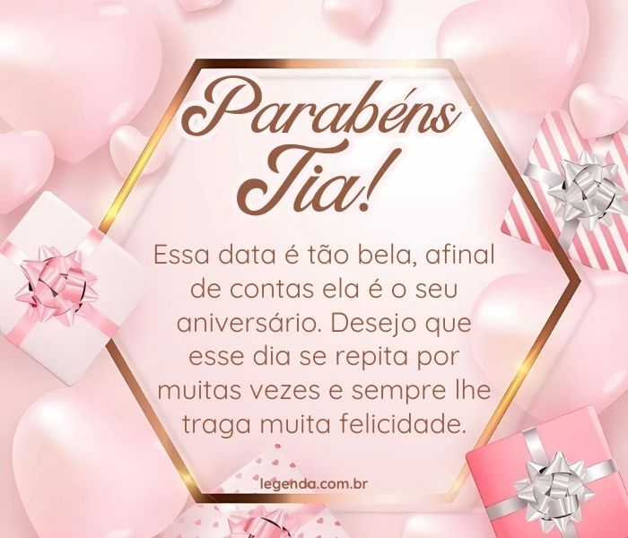Como Escrever uma Mensagem de Aniversário Emocionante para sua Tia