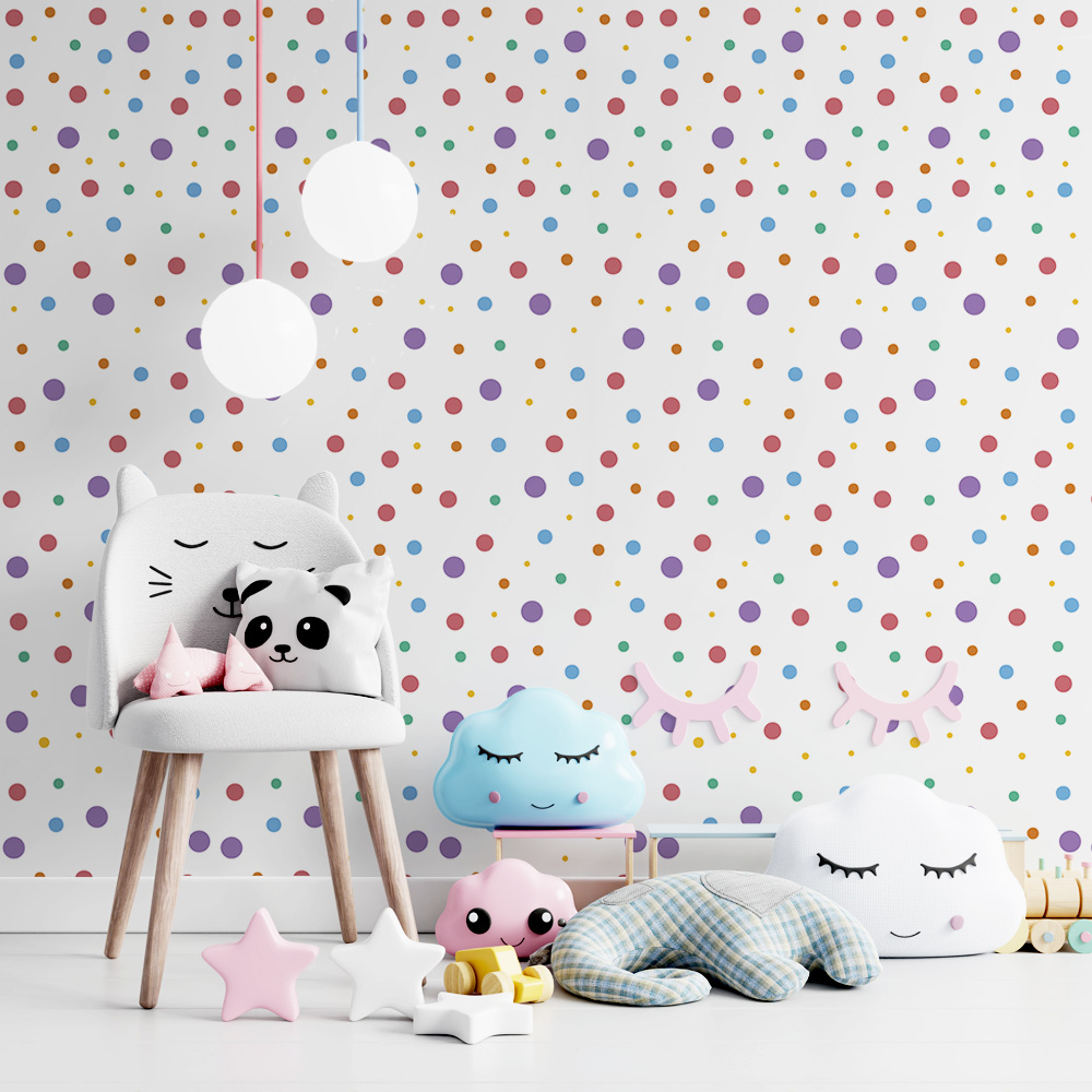 DIY: 5 Formas Criativas de Fazer uma Parede de Bolinhas Econômica