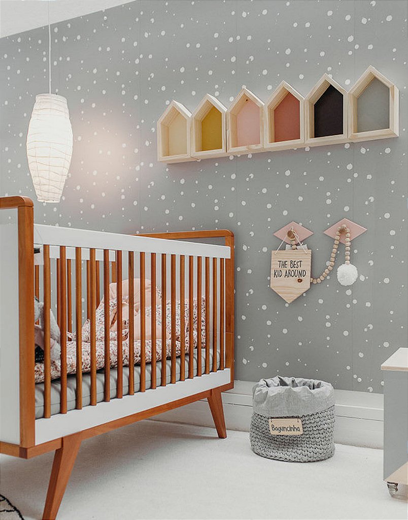 Papel de Parede de Bolinhas vs. Pintura: Qual a Melhor Opção para Você?