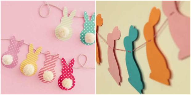 como evitar guirlanda coelhinhos pascoa descolar