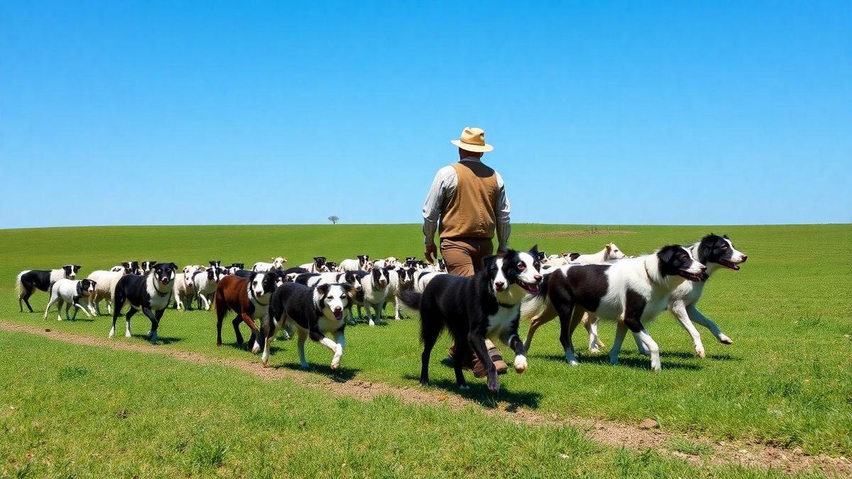 Border Collie vs Pastor Australiano: Qual o Melhor para Sua Fazenda?
