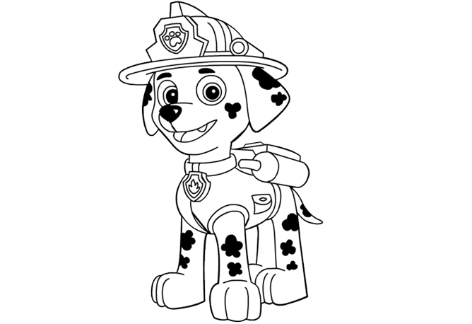 patrulha canina para colorir pdf