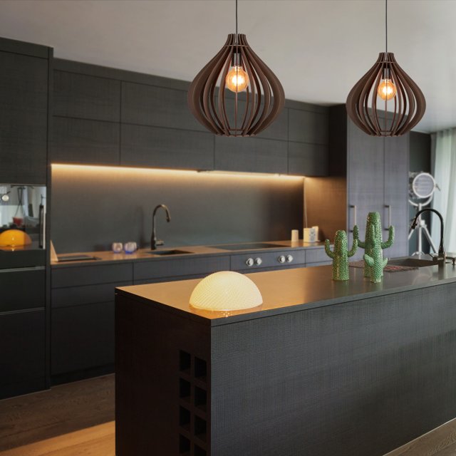 pendente cozinha led
