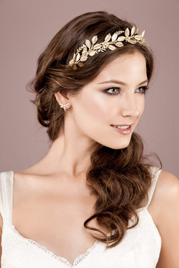 tiara de lenço aramado para penteado anos 60