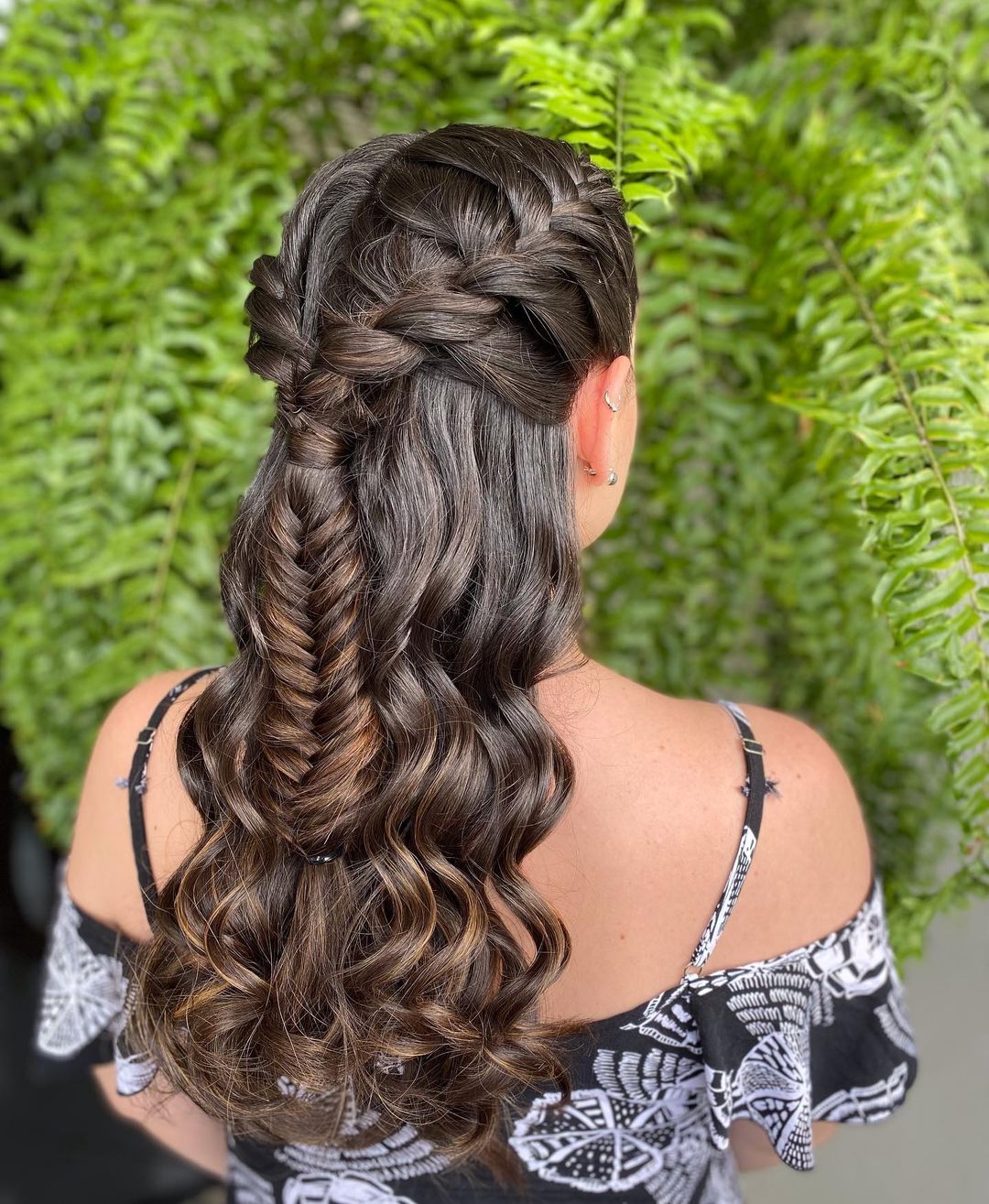 inspiração penteado trança boxeadora