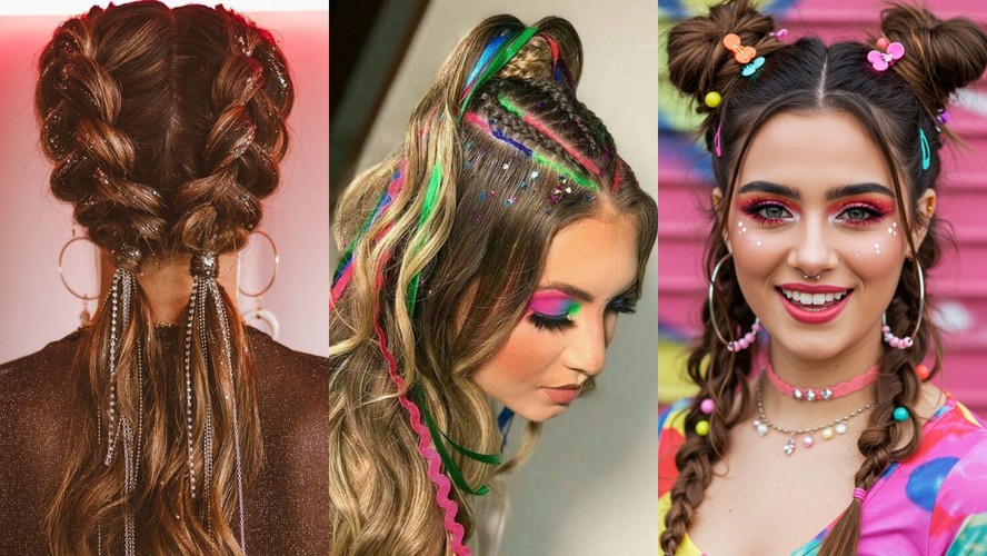 penteados carnaval 2026