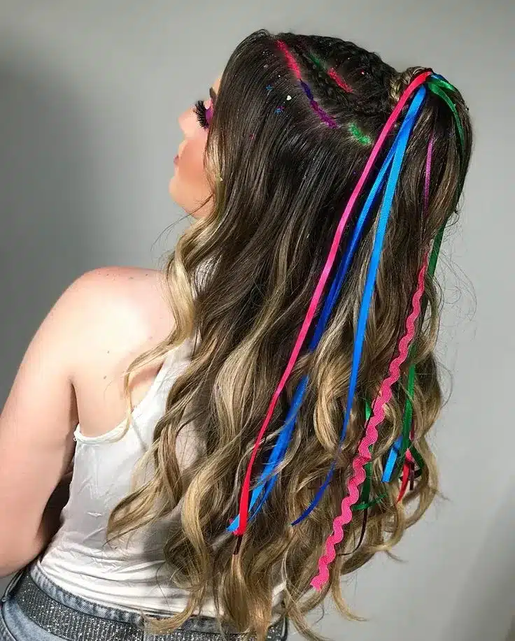 inspiração penteado carnaval cabelo curto