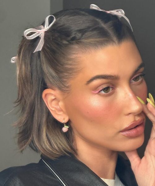 penteado carnaval cabelo curto com franja