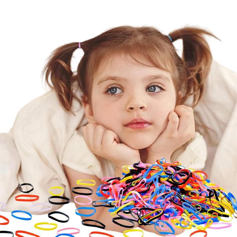 Penteados Criativos com Elásticos Coloridos para Meninas