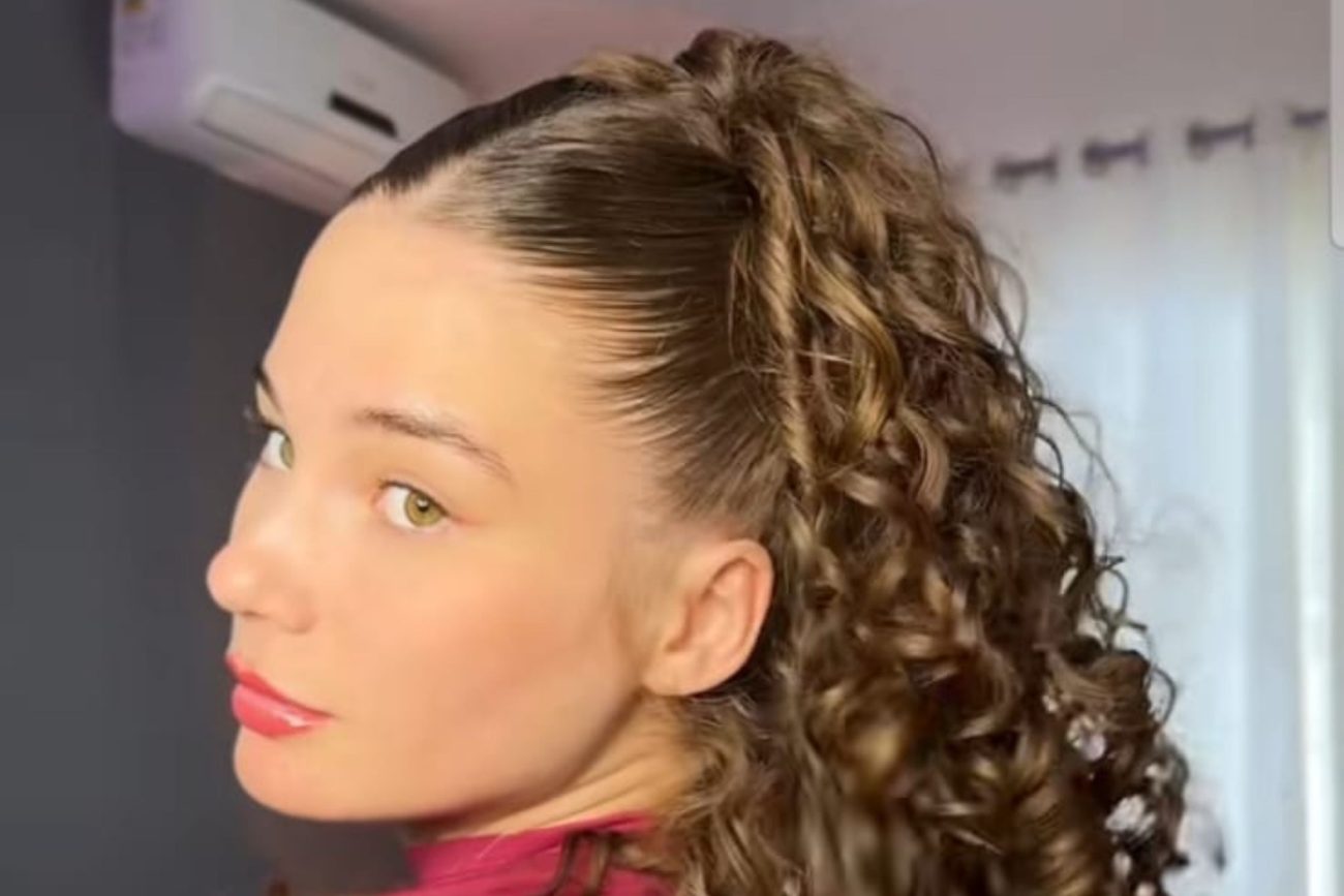 como fazer coque com nó