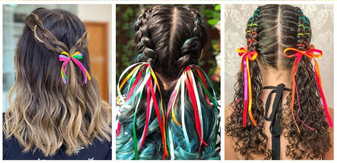 penteado de festa junina