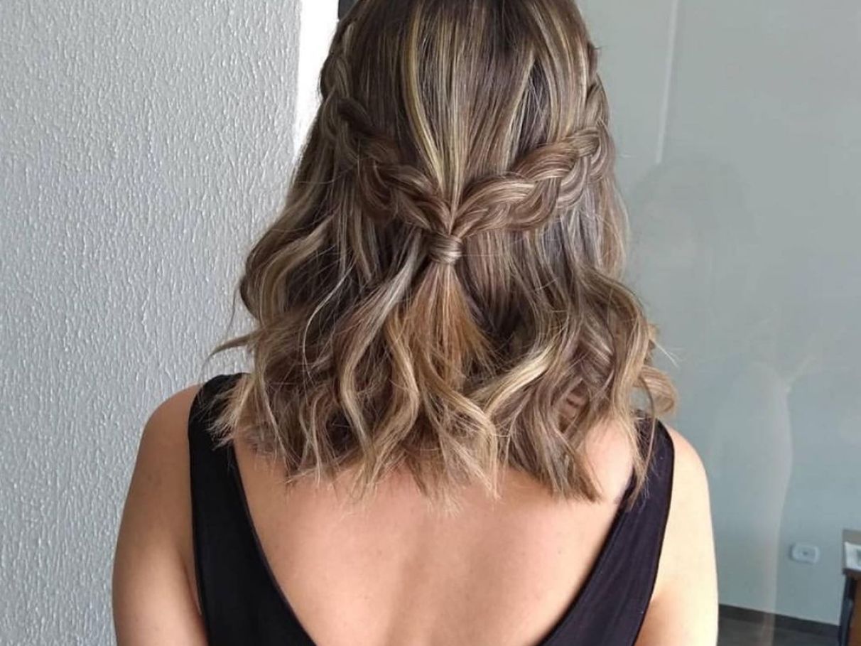 Penteado Para Cabelo Curto Liso Simples