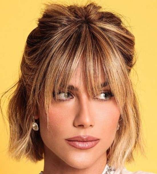 Penteado Para Cabelo Curto Liso Simples