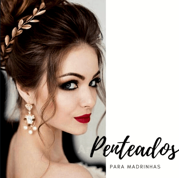 penteado para madrinha de casamento cabelo medio casamento no campo