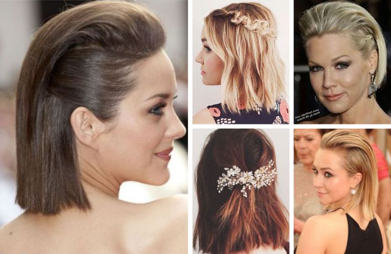 penteado para madrinha de casamento cabelo medio coque