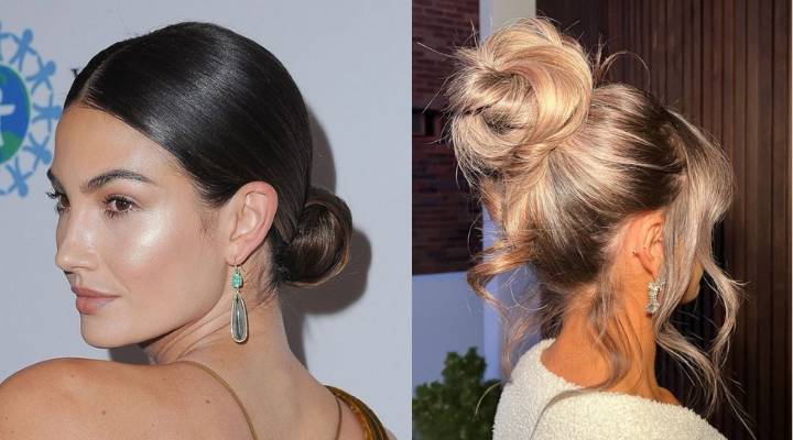 penteado semi preso ou coque baixo para convidada casamento
