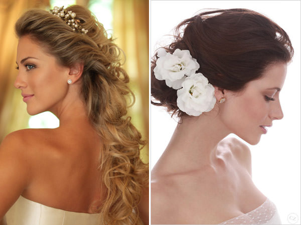 preço penteado semi preso coque baixo salão