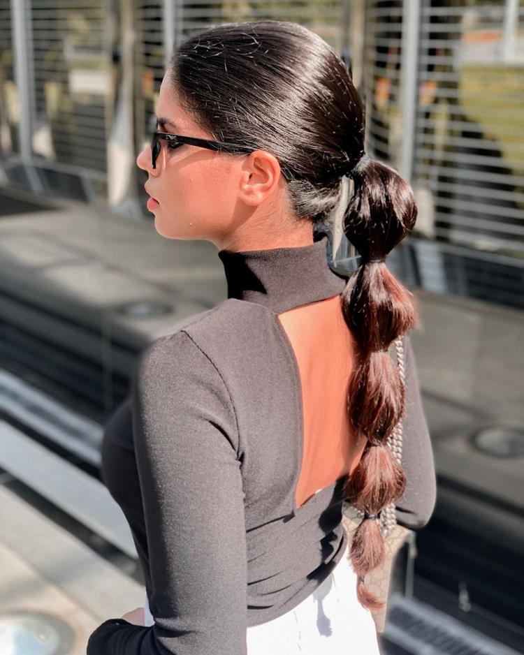 ideias de penteado simples cabelo liso solto