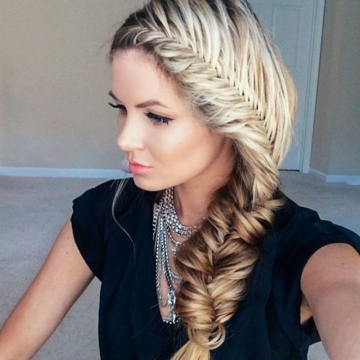 preço penteado trança lateral embutida cabelo curto salão