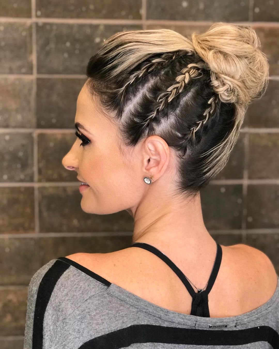 passo a passo trança lateral embutida cabelo bob convidada