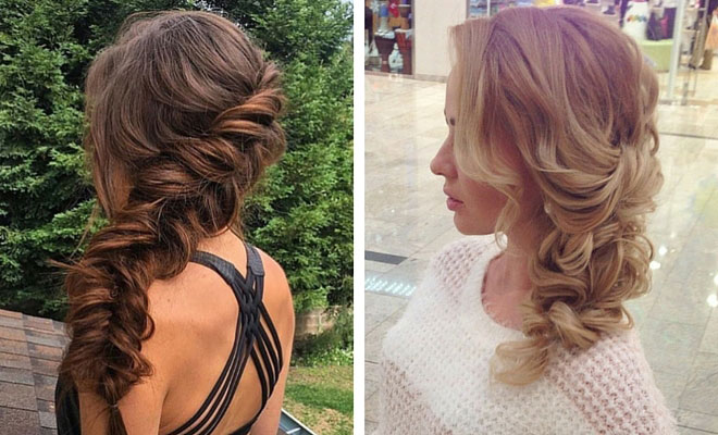 trança lateral embutida vs torcidinhos cabelo curto convidada