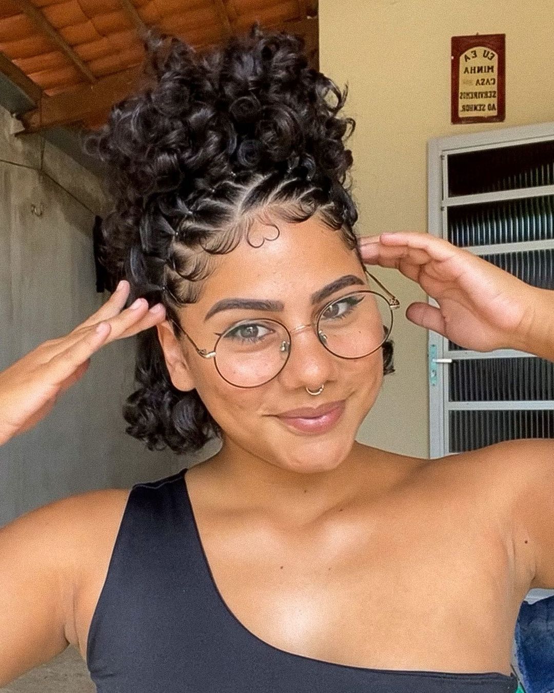 penteados com liguinhas para cabelo cacheado passo a passo