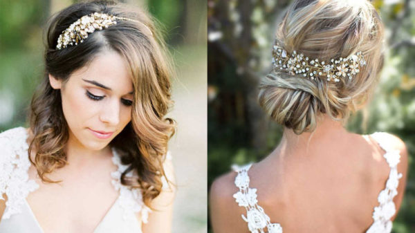como fazer penteado com tiara em cabelo cacheado