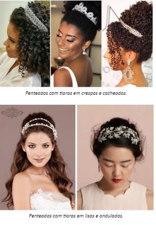 como fazer penteado com tiara em cabelo cacheado