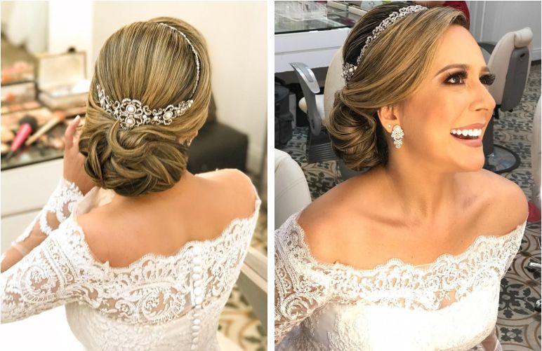 Penteados Noivas 2017