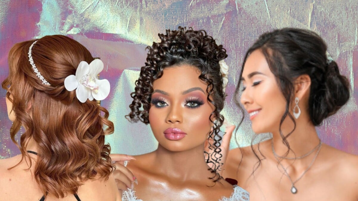 Penteados para madrinhas cacheadas: do clássico ao moderno