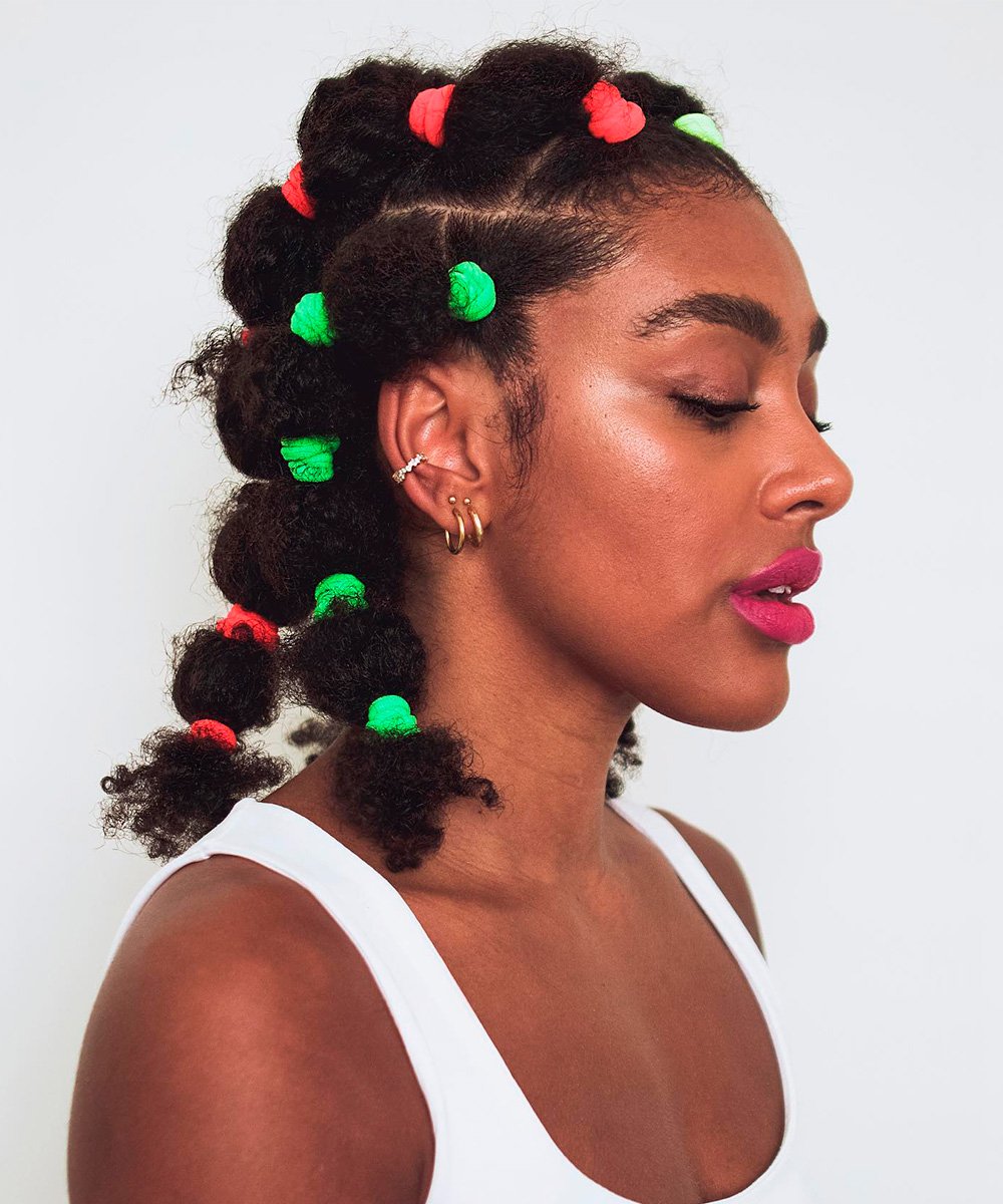 penteados com liguinha cabelo liso solto
