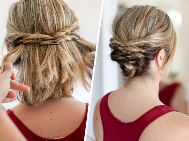 penteado semipreso lateral vs wet hair para casamento