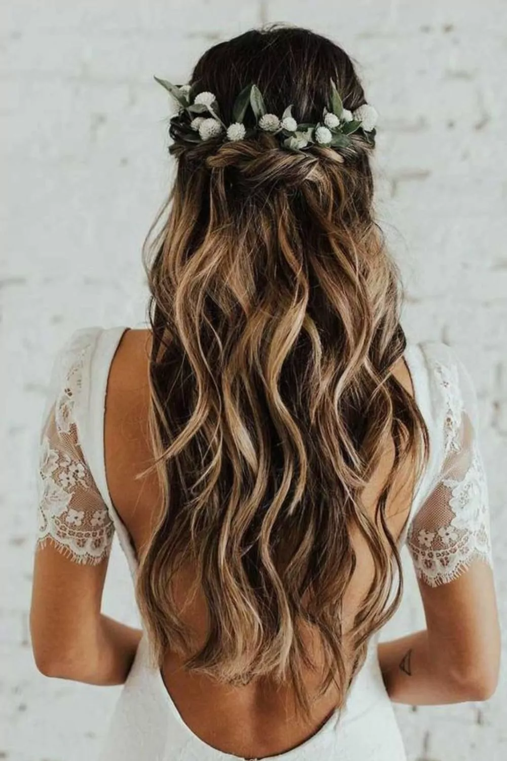 penteados para casamento cabelo liso moderno