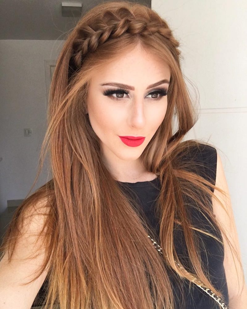 penteados para casamento cabelo liso com ondas sutis