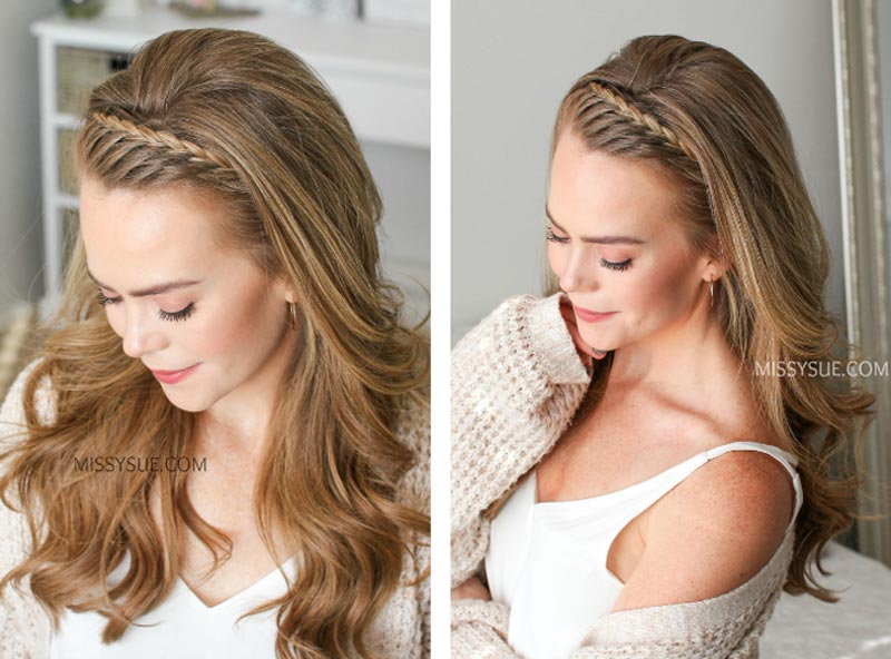 penteados para casamento com cabelo liso convidada