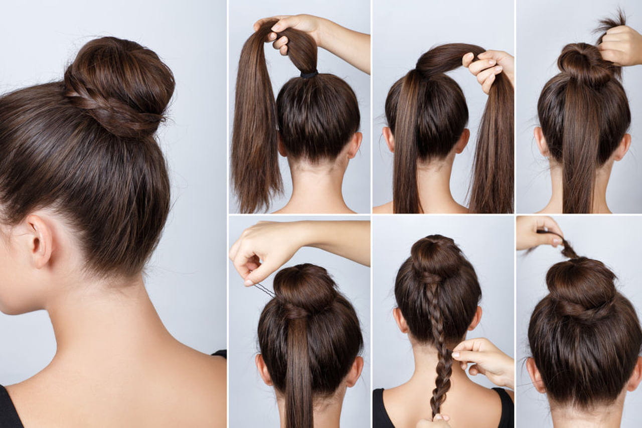 penteado trança lateral embutida para casamento convidada cabelo curto