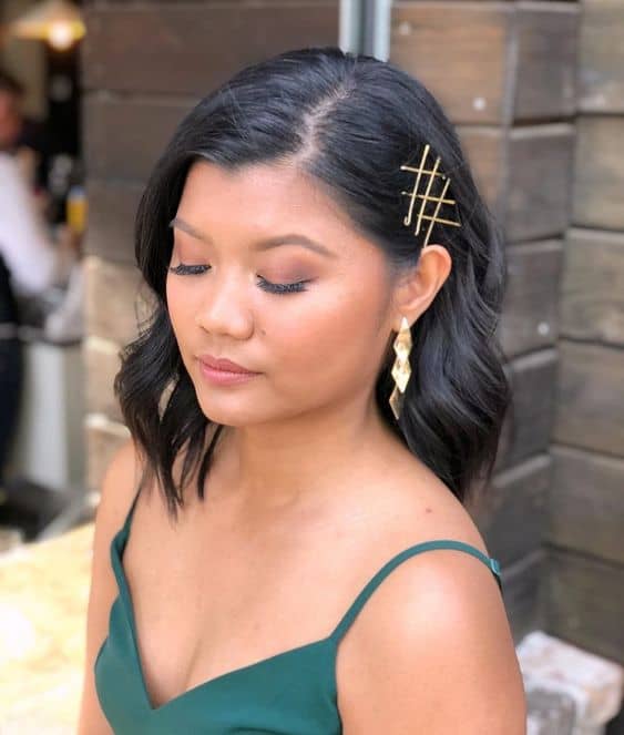 Penteados Minimalistas para Noivas de Cabelo Curto: Elegância e Praticidade