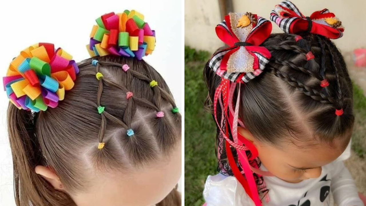 penteados simples para meninas