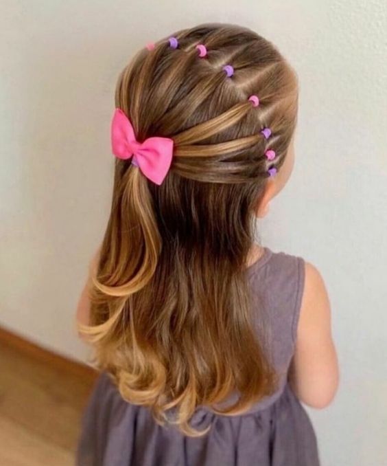 penteados para bebês
