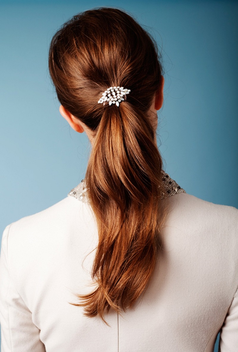 penteado semi preso com trança lateral para casamento campo