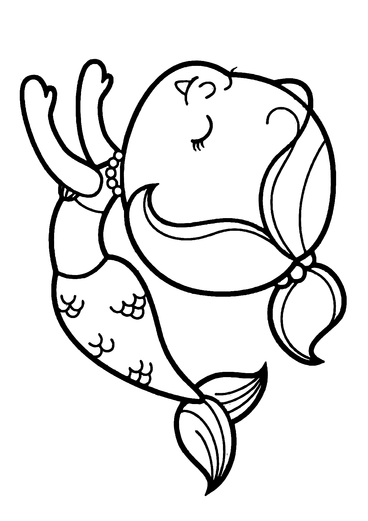 príncipe eric para colorir