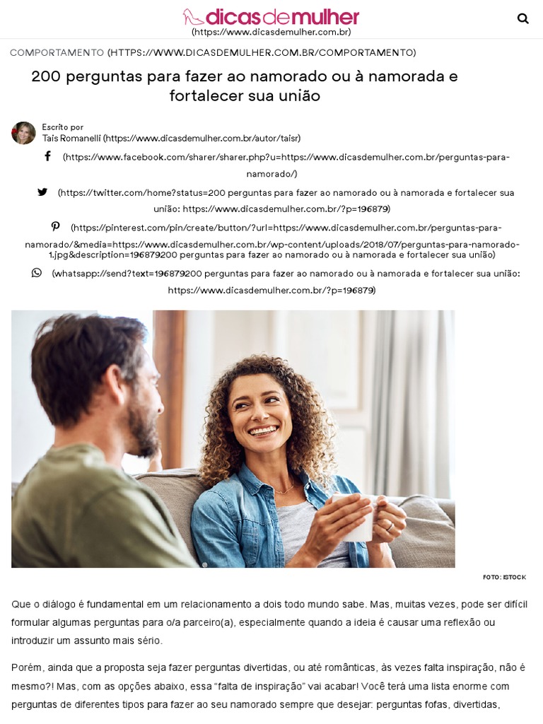 Superando a distância: Perguntas para manter a chama acesa no relacionamento à distância