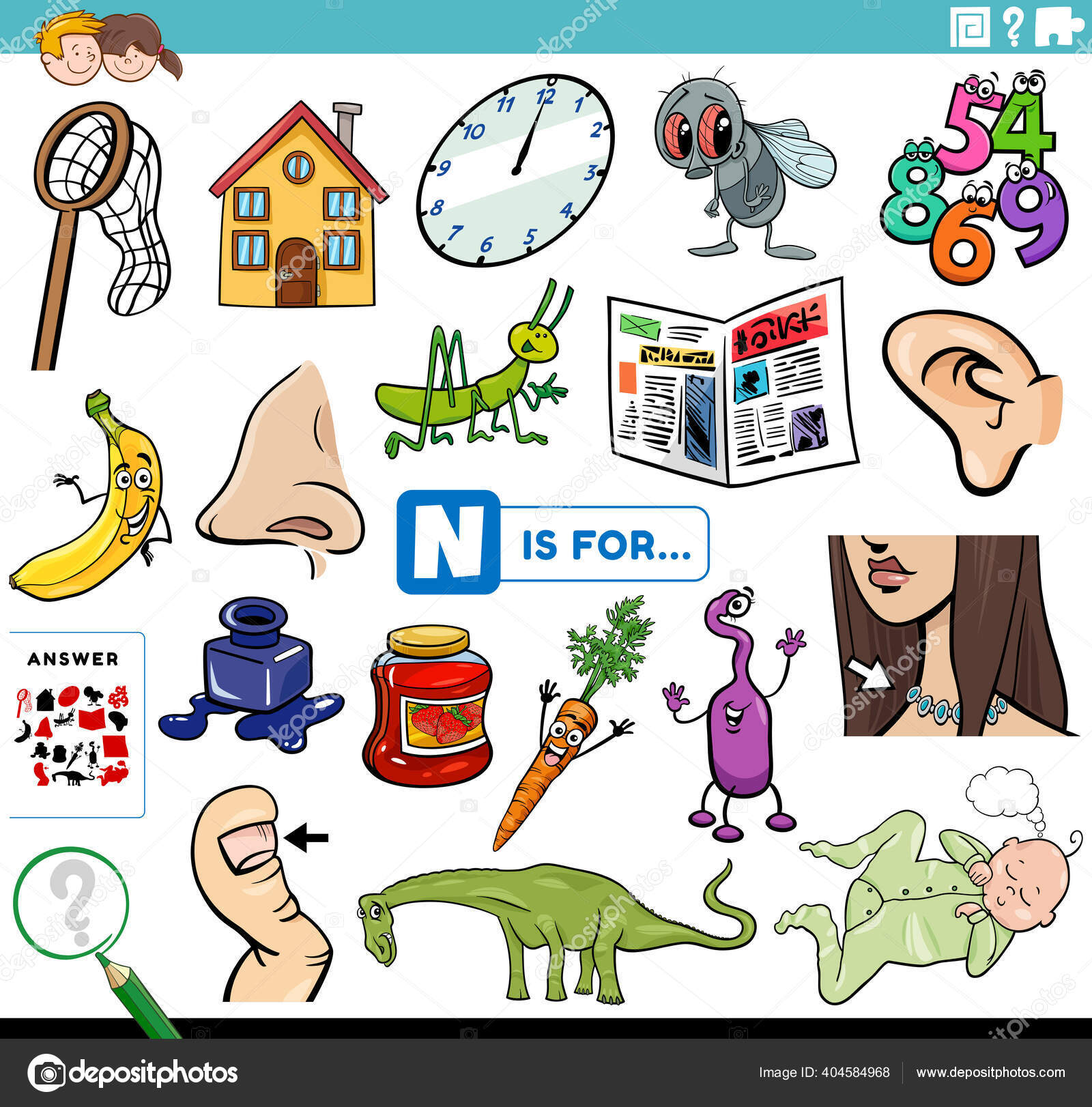 vilões com N