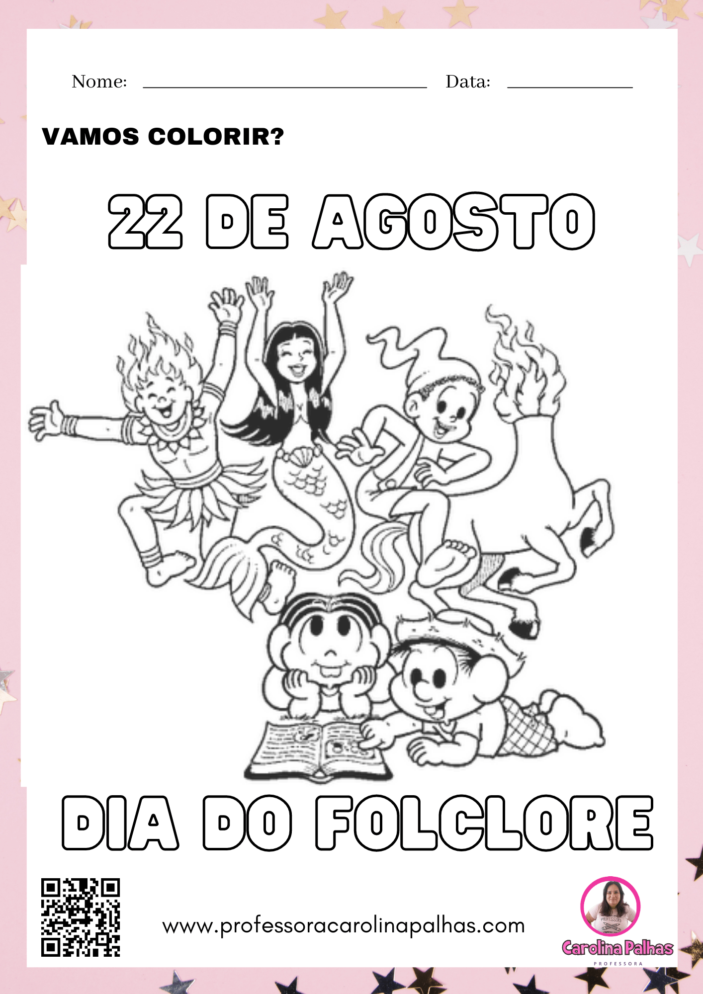 atividades folclore educação infantil