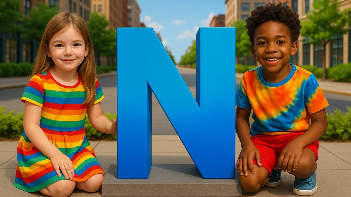 pessoas com a letra n