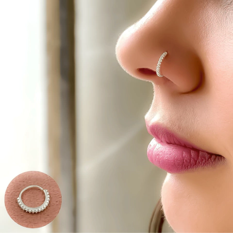 piercing argola lip ring