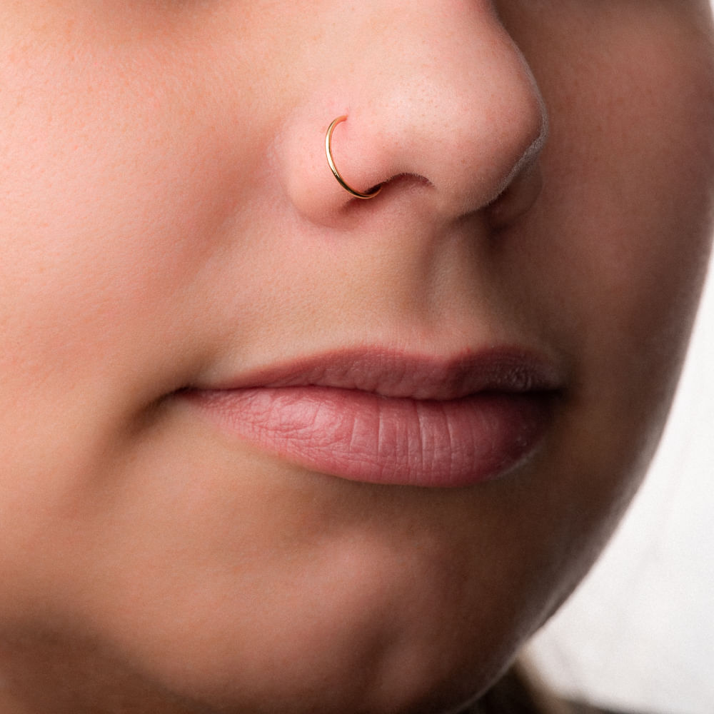 piercing argola liso